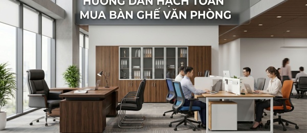 Hướng Dẫn Hạch Toán Mua Bàn Ghế Văn Phòng Chi Tiết & Chuẩn Xác Nhất 2026